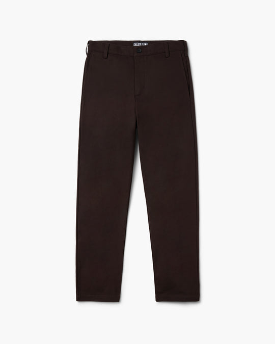 MONTE CARLO PANT - DARK BROWN