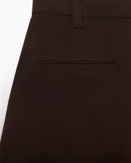 MONTE CARLO PANT - DARK BROWN